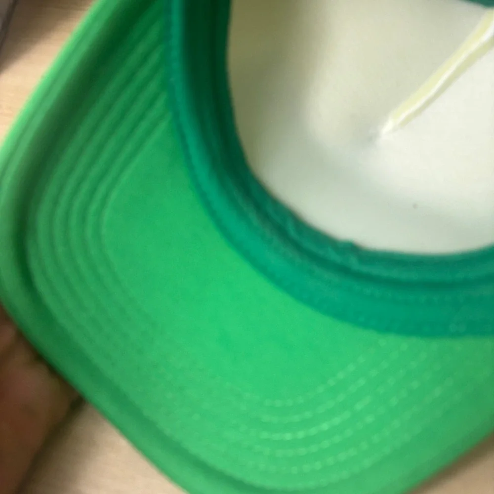 BDVibez Hat Cap‎ Snap Back Womens Green Gold Trucker Adjustable